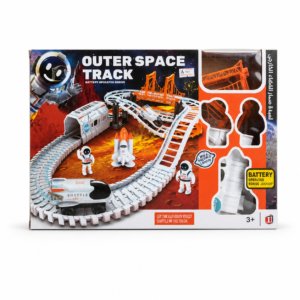 لعبة مسار الفضاء الخارجي (Outer Space Track) تعمل بالبطارية
