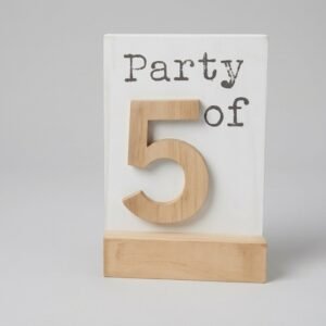 لوحة خشبية ديكور Party of 5