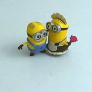 مجسمات شخصيات المينيونز (Minions) - قطعتان