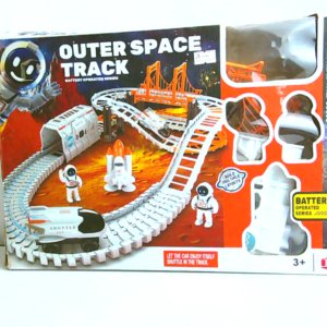 لعبة مسار الفضاء الخارجي (Outer Space Track) تعمل بالبطارية